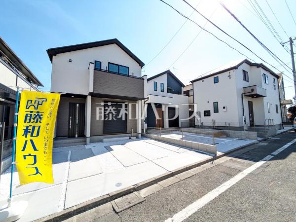 現場風景　【府中市四谷３丁目】
堂々完成、いつでもご内覧いただけます！ぜひ実物をご覧いただきたく思います。喜んでご案内いたしますのでお気軽にお問合せ下さい。　