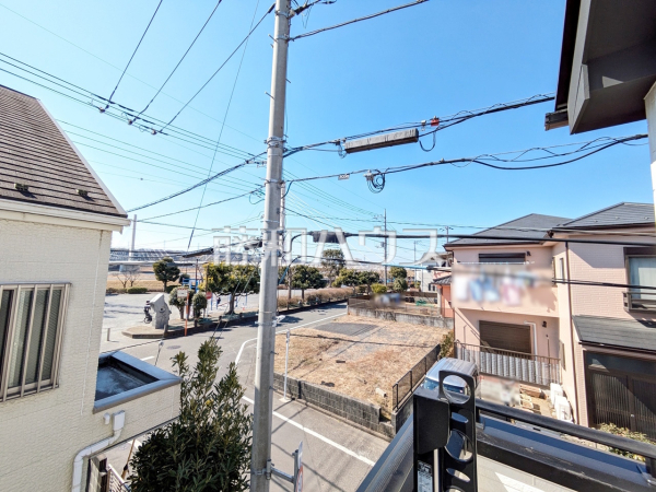 3号棟　バルコニー眺望　【府中市四谷３丁目】