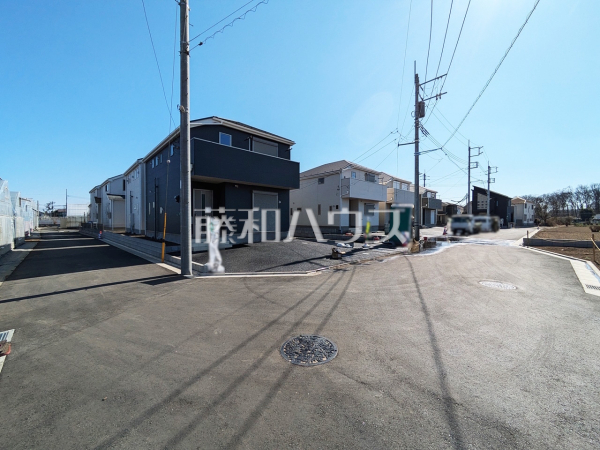 接道状況および現場風景　【清瀬市下清戸１丁目】 物件の事、諸費用の事など、小さな疑問もお気軽にご連絡・ご相談下さい。 