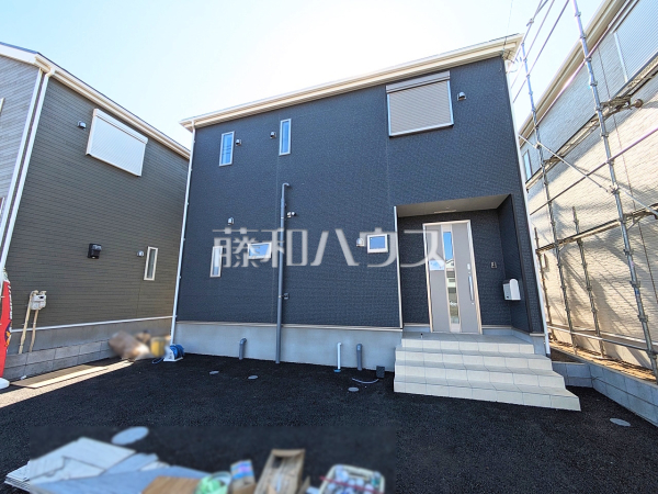 2号棟　外観　【清瀬市下清戸１丁目】 物件の事、諸費用の事など、小さな疑問もお気軽にご連絡・ご相談下さい。 