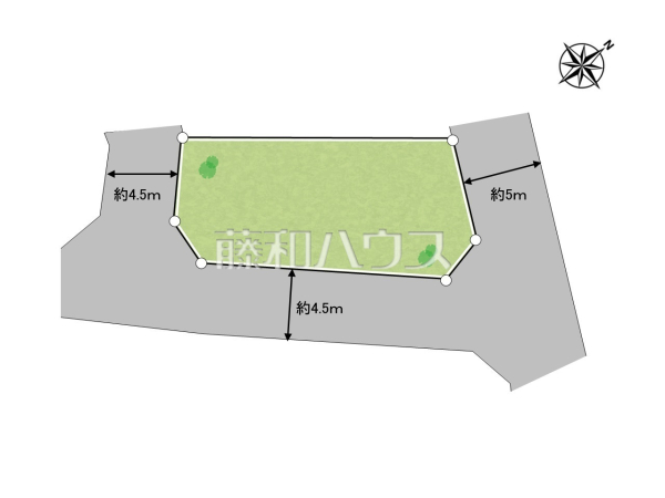 全体区画図　【狛江市駒井町３丁目】