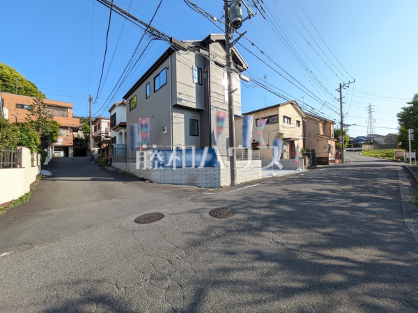 接道状況および現場風景　【八王子市緑町】