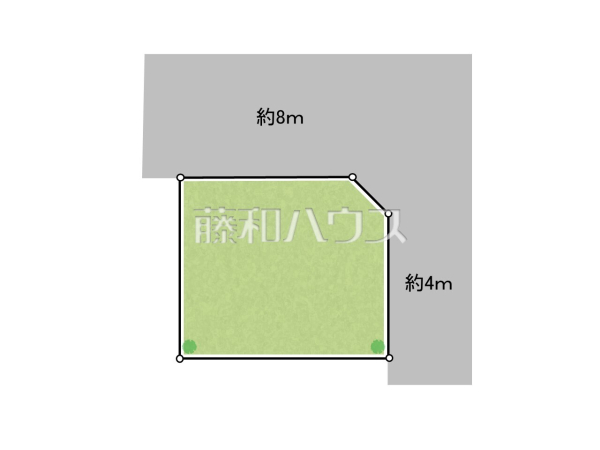 全体区画図　【八王子市緑町】