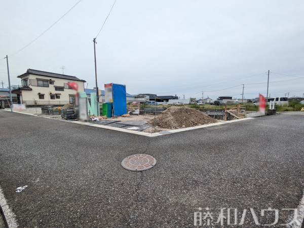 接道状況および現場風景　【名古屋市北区北久手町】