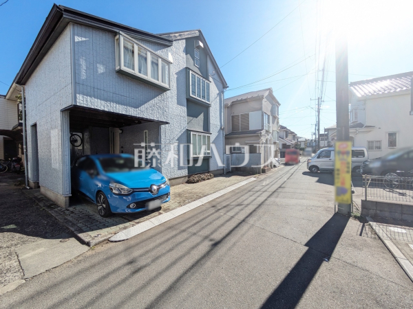 接道状況および現場風景　【小平市仲町】