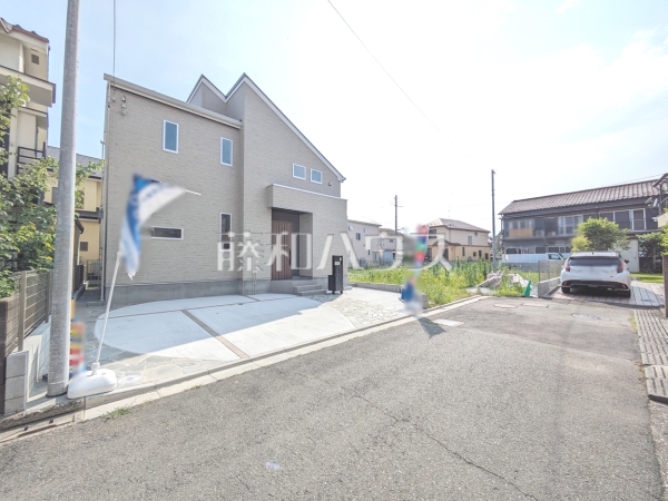 接道状況および現場風景　【八王子市中野町】