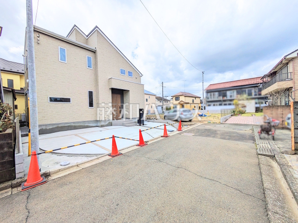 接道状況および現場風景　【八王子市中野町】