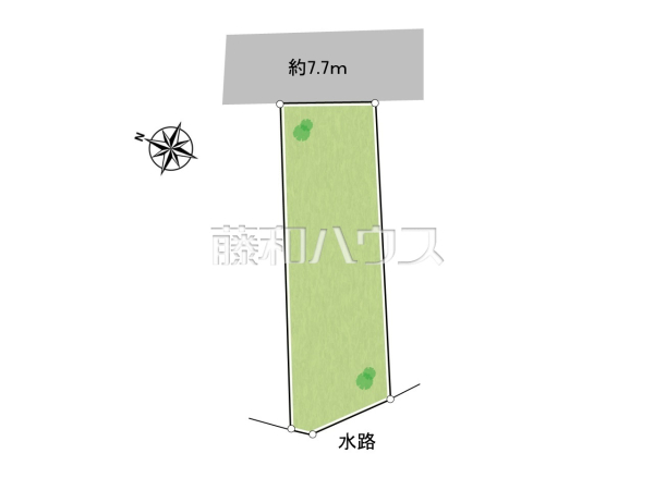 全体区画図　【朝霞市根岸台８丁目】