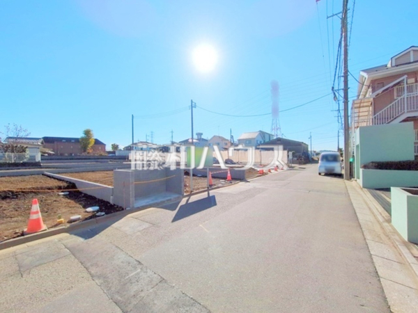 接道状況および現場風景　【朝霞市田島２丁目】