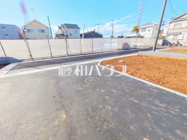 接道状況および現場風景　【朝霞市田島２丁目】