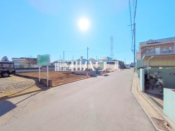 接道状況および現場風景　【朝霞市田島２丁目】