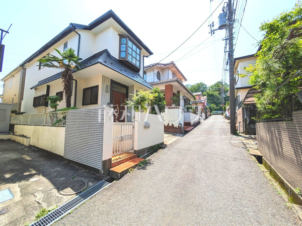 接道状況および現場風景　【日野市程久保３丁目】