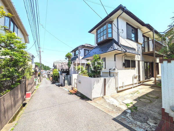 接道状況および現場風景　【日野市程久保３丁目】