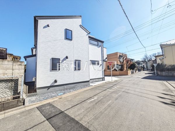 接道状況および現場風景　【新座市片山１丁目】