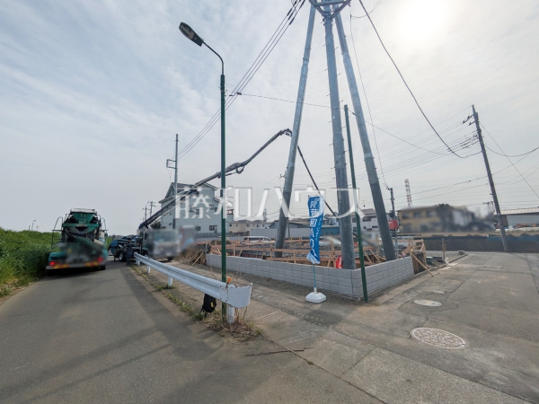 ここに住む方を想像して、着々と建築しております！ 　【朝霞市田島２丁目】
