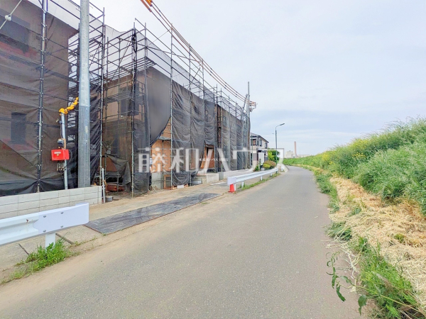 現場風景　【朝霞市田島２丁目】