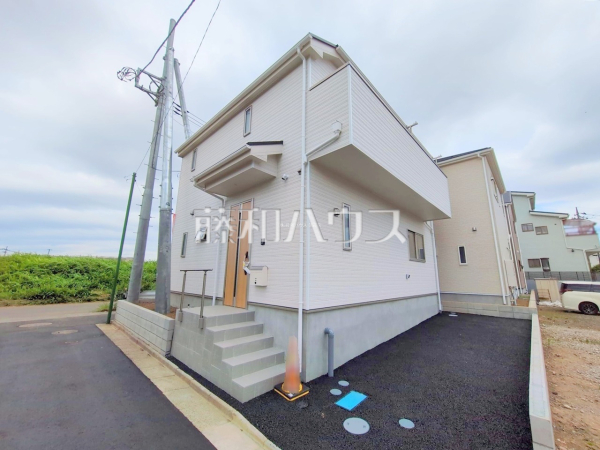 1号棟　外観　【朝霞市田島２丁目】
建物完成済のため、いつでもご内覧可能です。　
