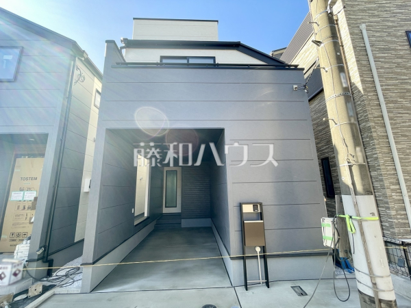 外観　【昭島市昭和町4丁目】建物完成済のため、いつでもご内覧可能です。