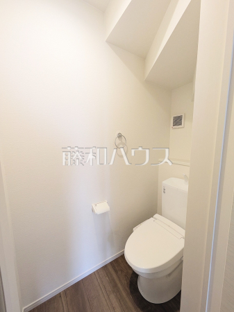 少ない水でも常にキレイを保ち、汚れが付きにくいトイレ！　【朝霞市田島１丁目】