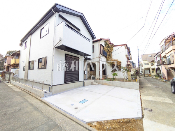 接道状況および現場風景　【朝霞市田島１丁目】