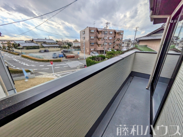 1号棟　バルコニー　【小牧市中央４丁目】