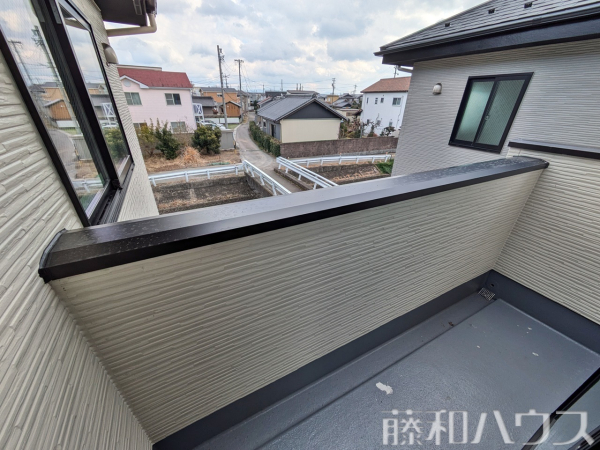 1号棟　バルコニー　【小牧市中央４丁目】