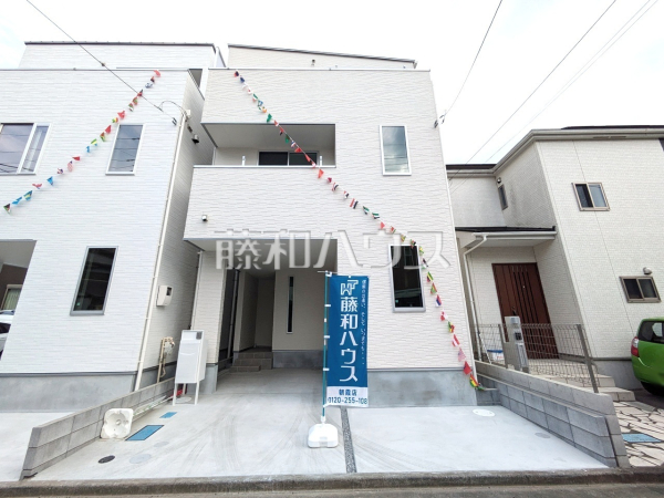 2号棟　外観　【朝霞市溝沼２丁目】即入居可のため、お手続きが済み次第、すぐに新生活が始められます。