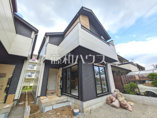 ２号棟　外観　【小平市小川東町】
物件の事、諸費用の事など、小さな疑問も担当の田無店までお気軽にご連絡・ご相談下さい。　