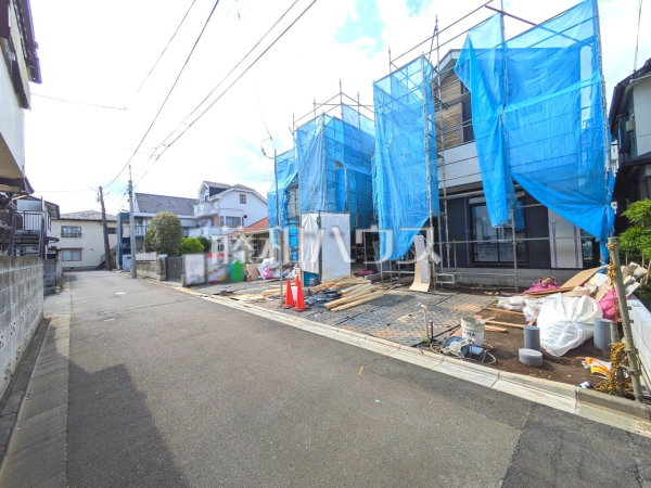 接道状況および現場風景　【小平市小川東町】