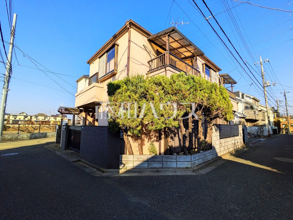 接道状況および現場風景　【練馬区石神井台８丁目】