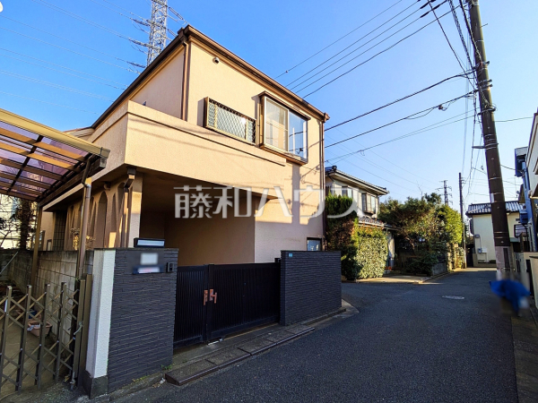接道状況および現場風景　【練馬区石神井台８丁目】