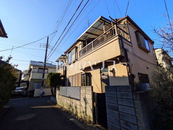 接道状況および現場風景　【練馬区石神井台８丁目】