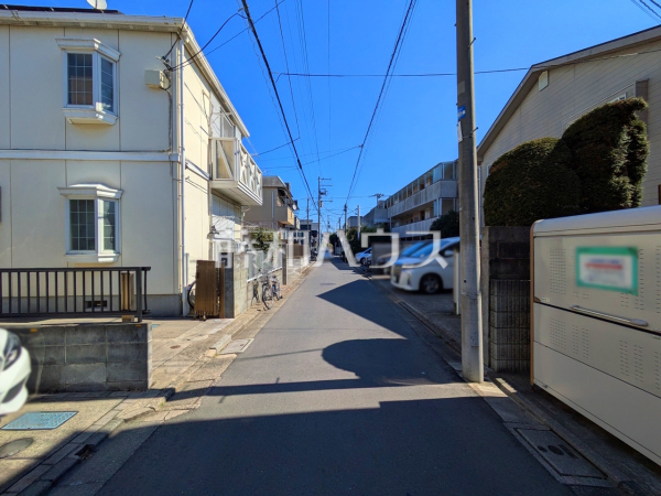 接道状況および現場風景　【杉並区本天沼３丁目】