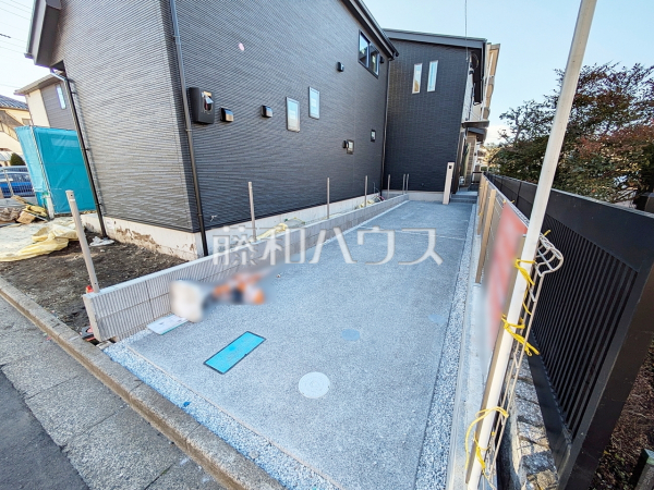 接道状況および現場風景　【日野市大坂上４丁目】