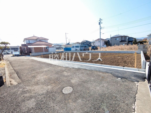 接道状況および現場風景　【八王子市弐分方町】