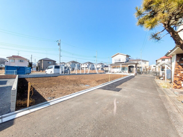 接道状況および現場風景　【八王子市弐分方町】