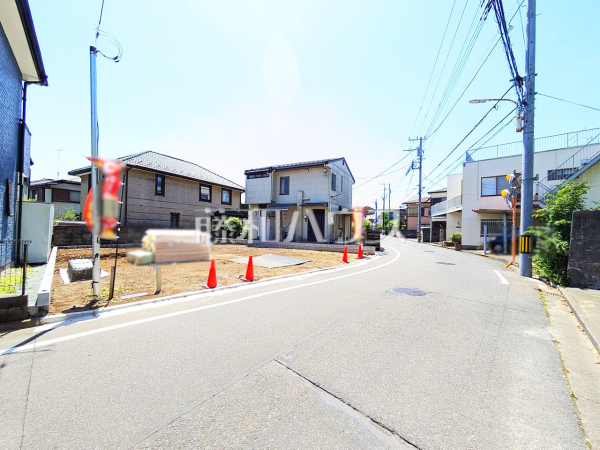 接道状況および現場風景　【八王子市長房町】