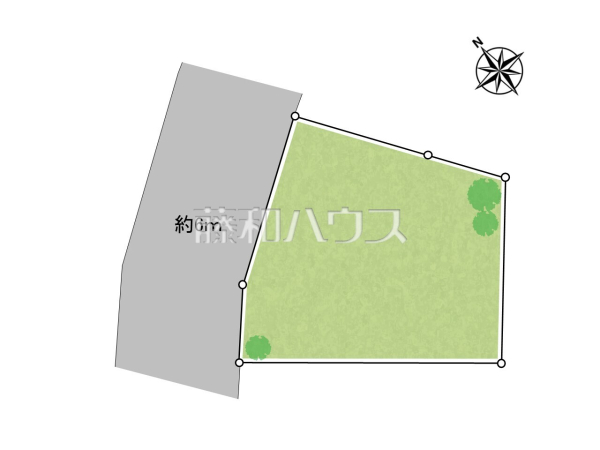 区画図　【八王子市長房町】