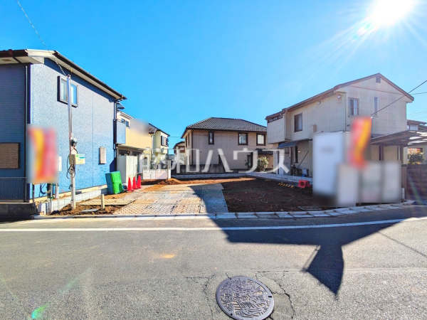 接道状況および現場風景　【八王子市長房町】