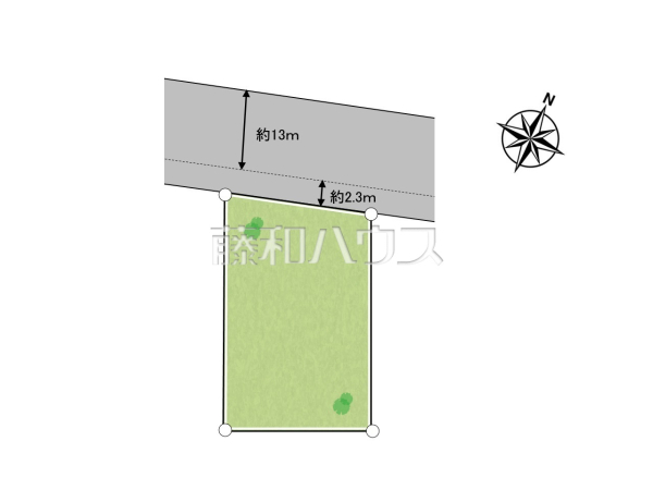 全体区画図　【八王子市北野台３丁目】経験豊かなスタッフが分譲地だけでなく学校、スーパー、公園と周辺環境も合わせてご案内致します。