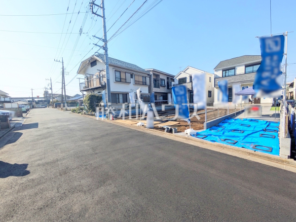 接道状況および現場風景　【東大和市立野２丁目】
