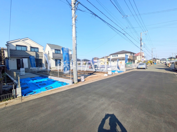 接道状況および現場風景　【東大和市立野２丁目】