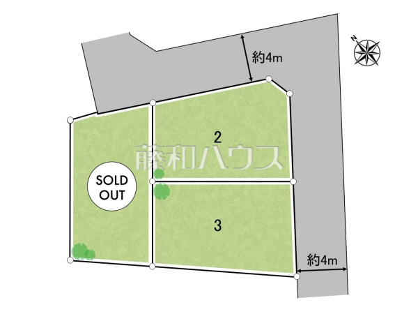 全体区画図　【練馬区立野町】平日のご案内も可能です。まずはお気軽にお問合せ下さいませ。