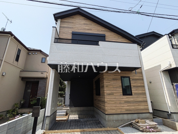 3号棟　外観　【練馬区立野町】 誠心誠意、建築中！是非ご見学のお問合せをお待ちしております！ 