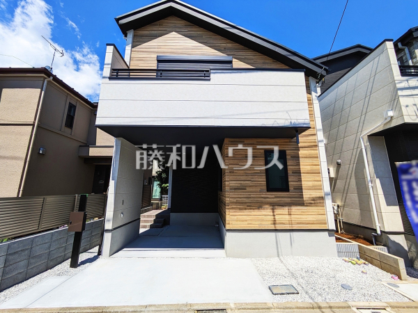3号棟　外観　【練馬区立野町】 建物完成済のため、いつでもご内覧可能です！物件の事、諸費用の事など、小さな疑問も担当までお気軽にご連絡・ご相談下さい。 