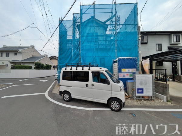 現地　【北名古屋市高田寺起返】