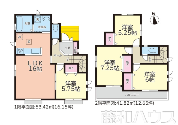 間取図　【北名古屋市高田寺起返】