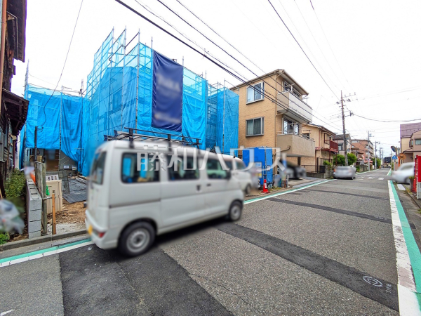 接道状況および現場風景　【八王子市元横山町３丁目】