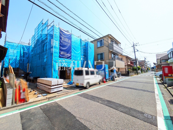 接道状況および現場風景　【八王子市元横山町３丁目】