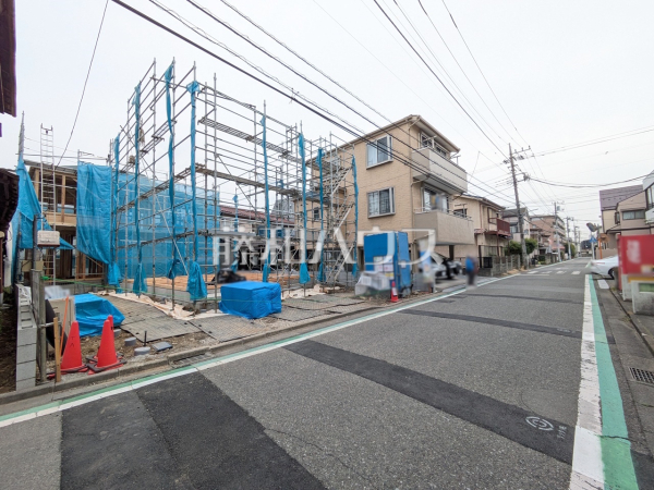 接道状況および現場風景　【八王子市元横山町３丁目】